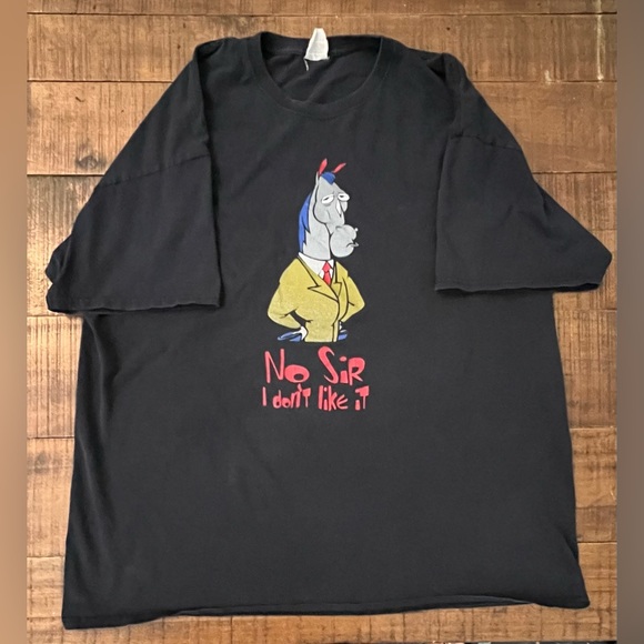 Fruit of the Loom Shirts Vintage Ren Stimpy Mr Horse No Sir I Dont